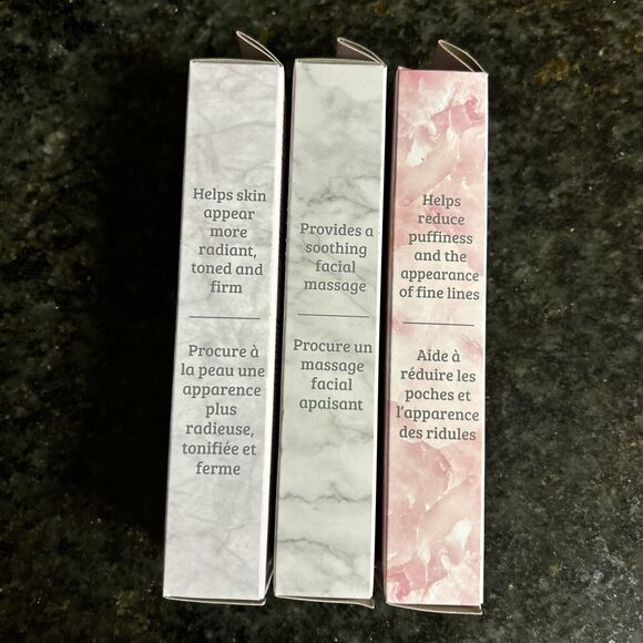 B Pure Vibrating Facial Massager Pink. Set Of 3 - Picture 4 of 4